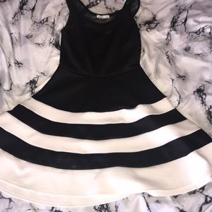 striped party out dress!